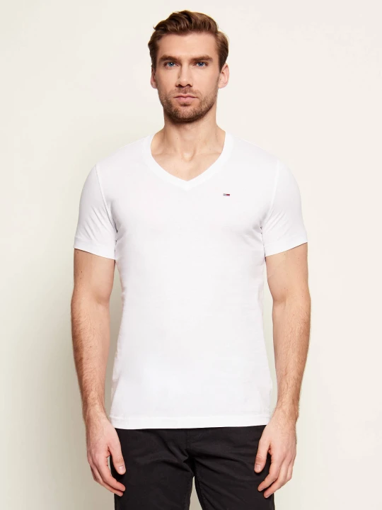 Zdjęcie produktu Tommy Jeans T-shirt TJM ORIGINAL JERSEY | Regular Fit biały