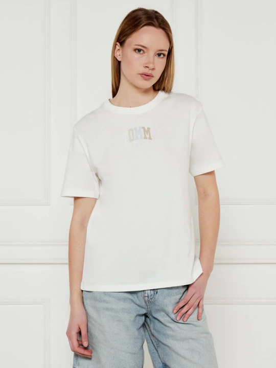 Zdjęcie produktu Tommy Jeans T-shirt VARSITY | Regular Fit biały