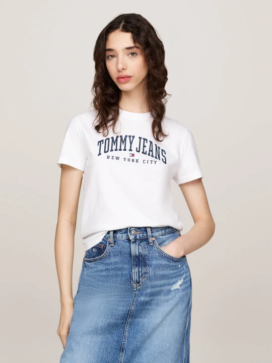 Zdjęcie produktu Tommy Jeans T-shirt Varsity | Regular Fit biały