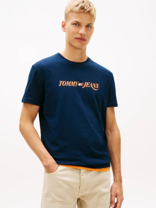 Zdjęcie produktu Tommy Jeans T-shirt Vintage | Regular Fit granatowy