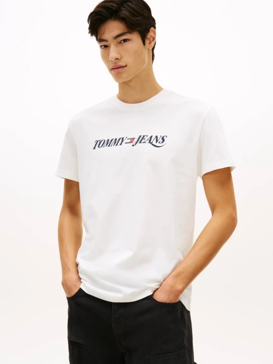 Zdjęcie produktu Tommy Jeans T-shirt Vintage | Regular Fit ecru