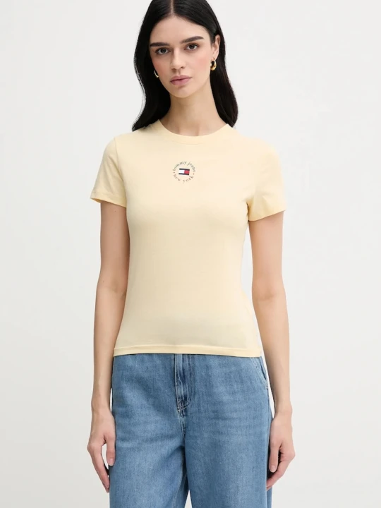Zdjęcie produktu Tommy Jeans t-shirt żółty