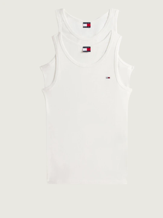 Zdjęcie produktu Tommy Jeans Tank top 2-pack | Slim Fit ecru