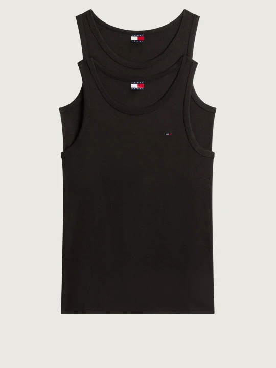 Zdjęcie produktu Tommy Jeans Tank top 2-pack | Slim Fit czarny