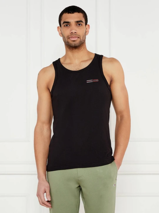 Zdjęcie produktu Tommy Jeans Tank top | Slim Fit czarny