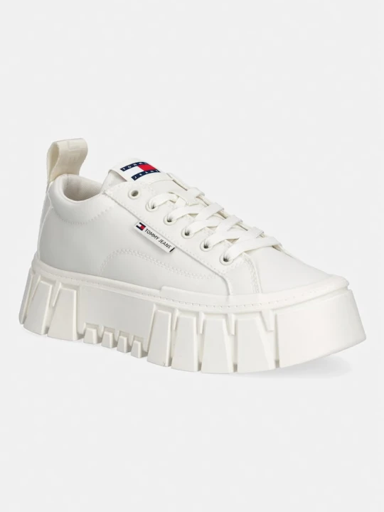 Zdjęcie produktu Tommy Jeans TJW FLATFORM CHUNKY SNEAKER sneakersy damskie biały