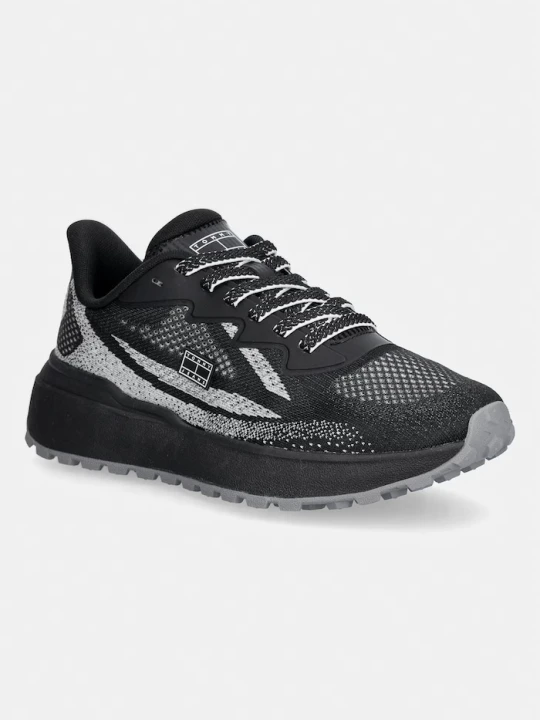 Zdjęcie produktu Tommy Jeans TJW SPORTY KNIT RUNNER sneakersy damskie czarny