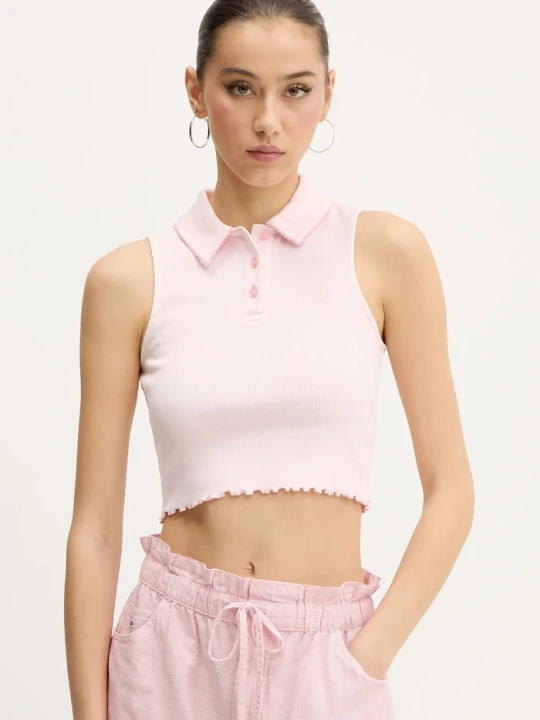 Zdjęcie produktu Tommy Jeans top różowy