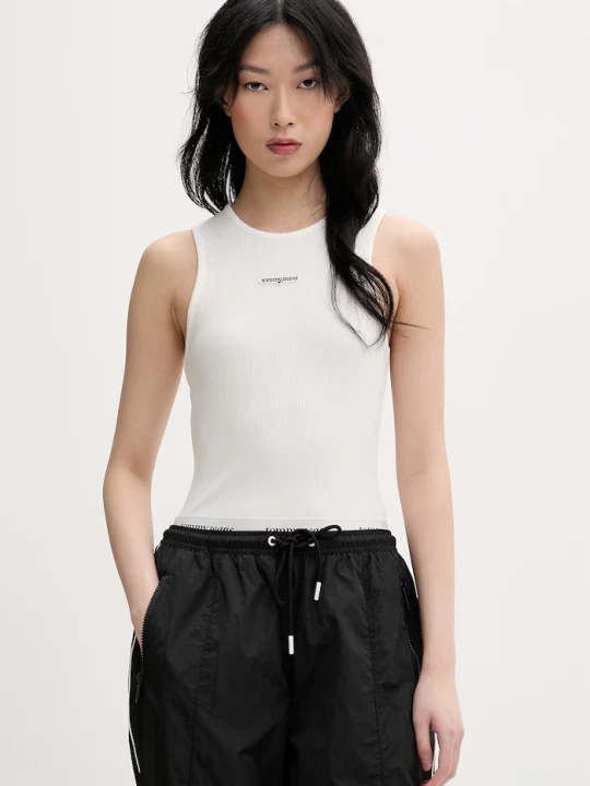 Zdjęcie produktu Tommy Jeans top damski beżowy