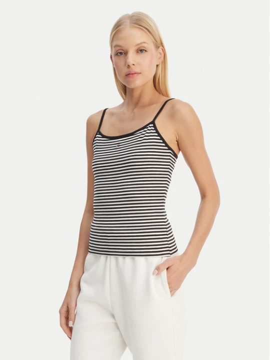 Zdjęcie produktu Tommy Jeans Top Essential DW0DW20675 Czarny Slim Fit