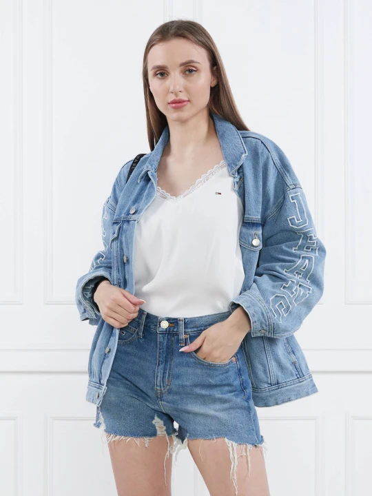 Zdjęcie produktu Tommy Jeans Top | Loose fit biały