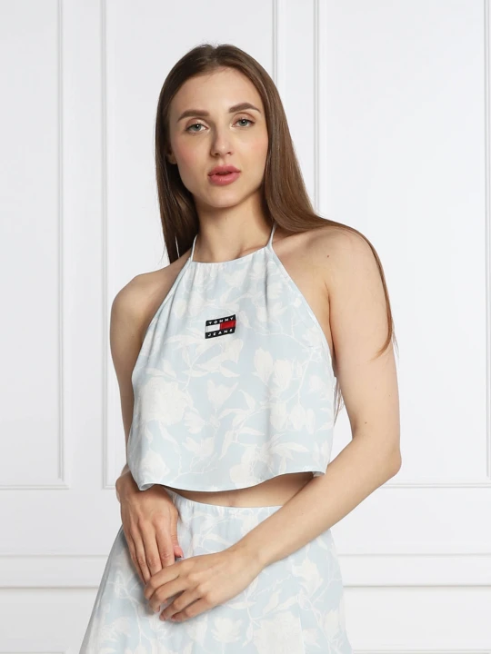 Zdjęcie produktu Tommy Jeans Top | Relaxed fit błękitny