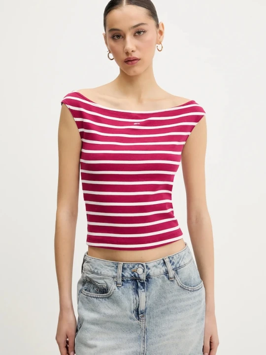 Zdjęcie produktu Tommy Jeans top różowy
