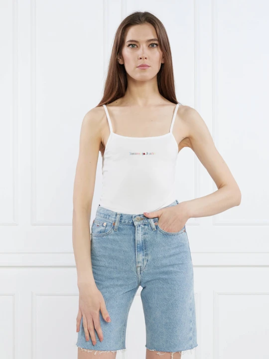 Zdjęcie produktu Tommy Jeans Top | Slim Fit biały