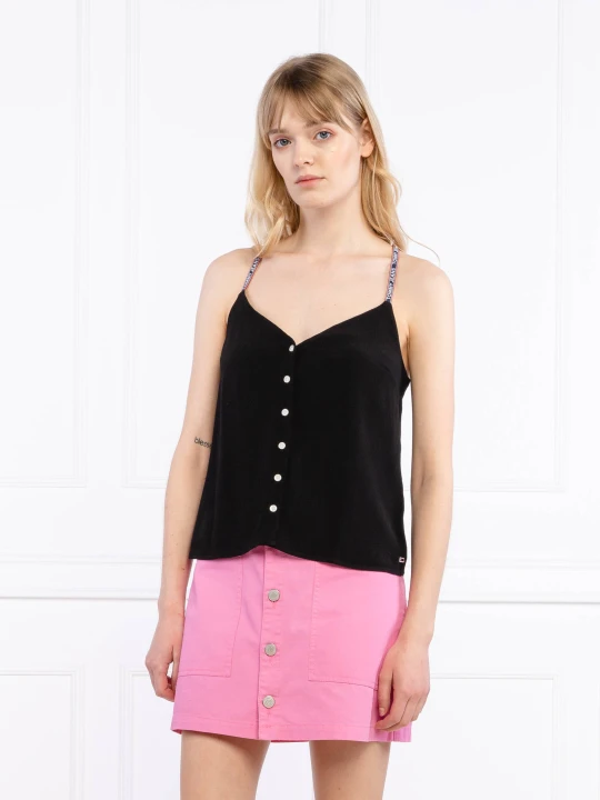 Zdjęcie produktu Tommy Jeans Top TJW CAMI | Regular Fit czarny
