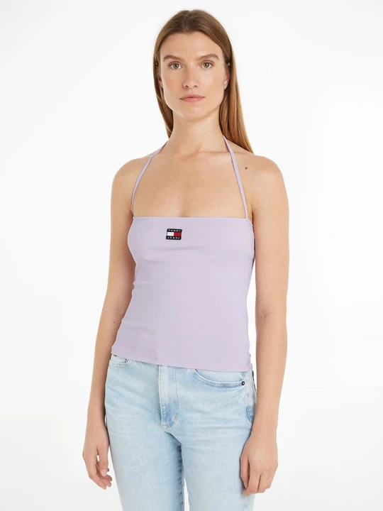 Zdjęcie produktu TOMMY JEANS Top w kolorze fioletowym rozmiar: S