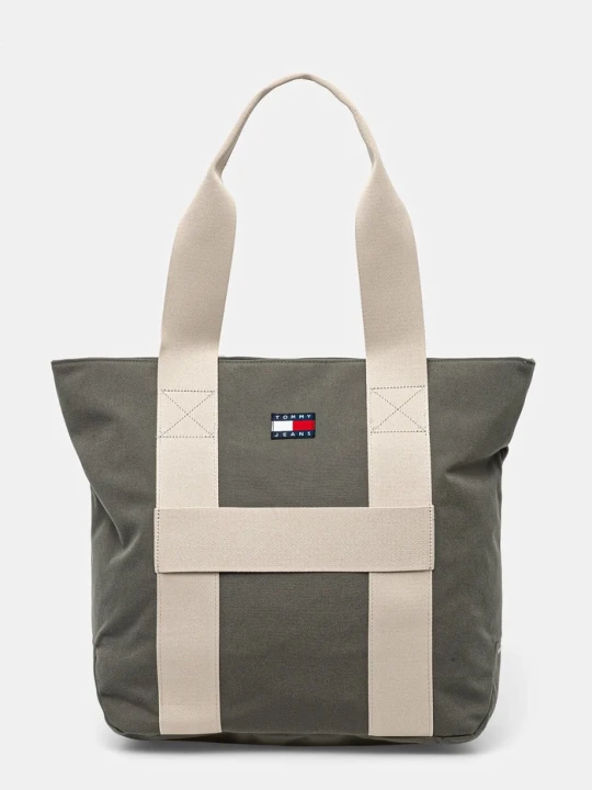 Zdjęcie produktu Tommy Jeans torba 36 x 41 x 19 cm zielony
