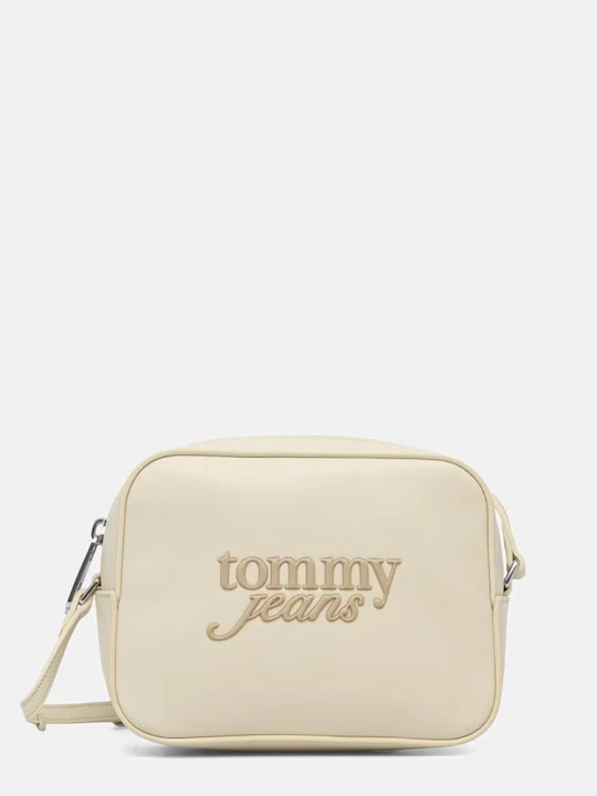 Zdjęcie produktu Tommy Jeans torebka crossbody damska beżowy