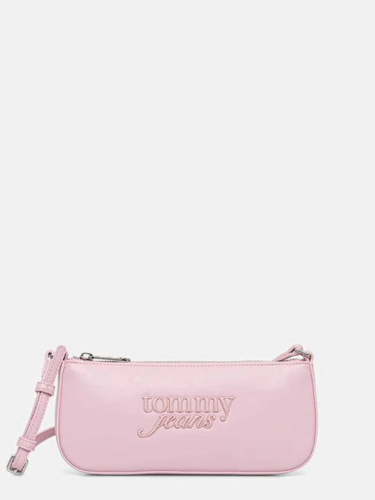 Zdjęcie produktu Tommy Jeans torebka damska z imitacji skóry różowy