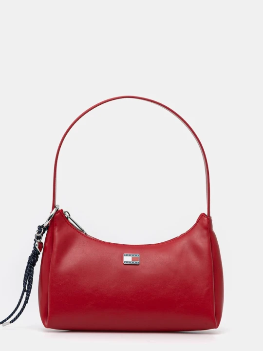 Zdjęcie produktu Tommy Jeans torebka damska z imitacji skóry czerwony