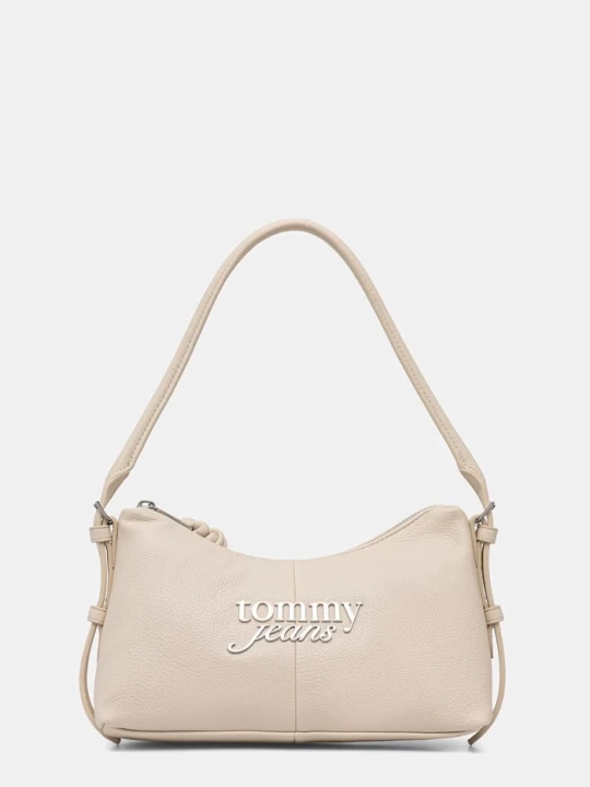 Zdjęcie produktu Tommy Jeans torebka damska z imitacji skóry beżowy