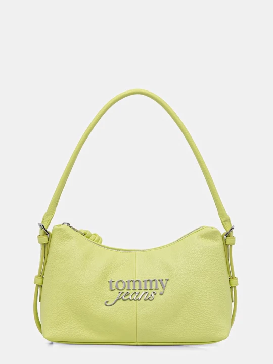 Zdjęcie produktu Tommy Jeans torebka damska z imitacji skóry zielony