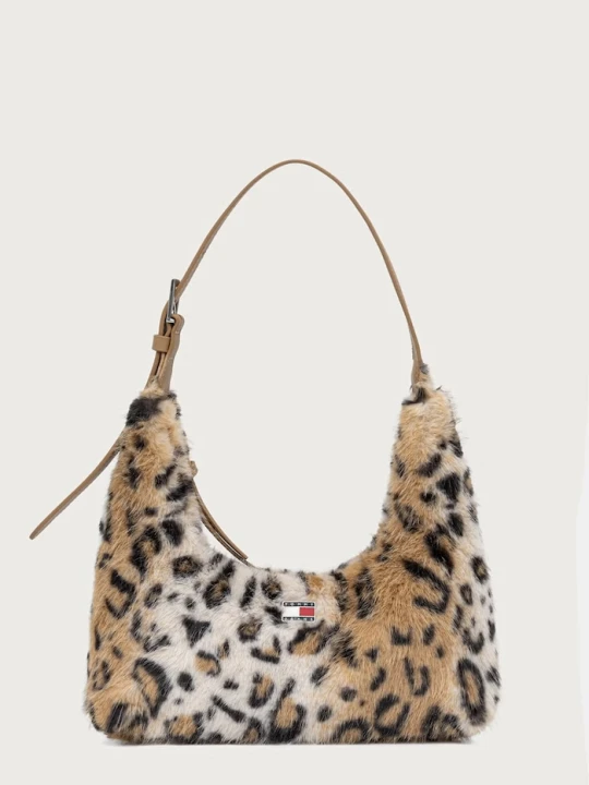 Zdjęcie produktu Tommy Jeans torebka hobo damska beżowy