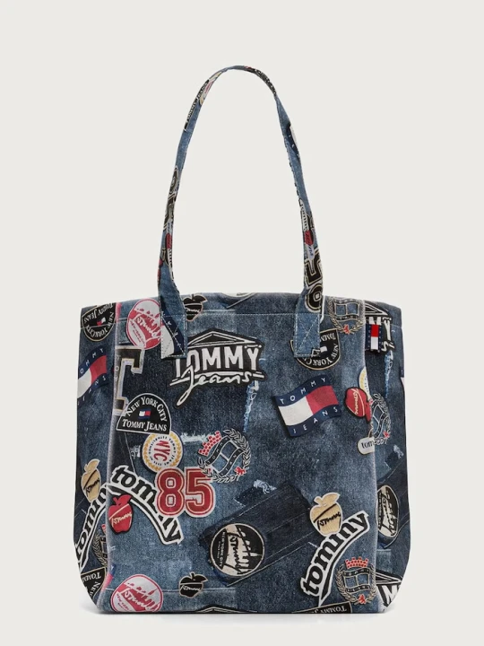 Zdjęcie produktu Tommy Jeans torebka shopper damska niebieski