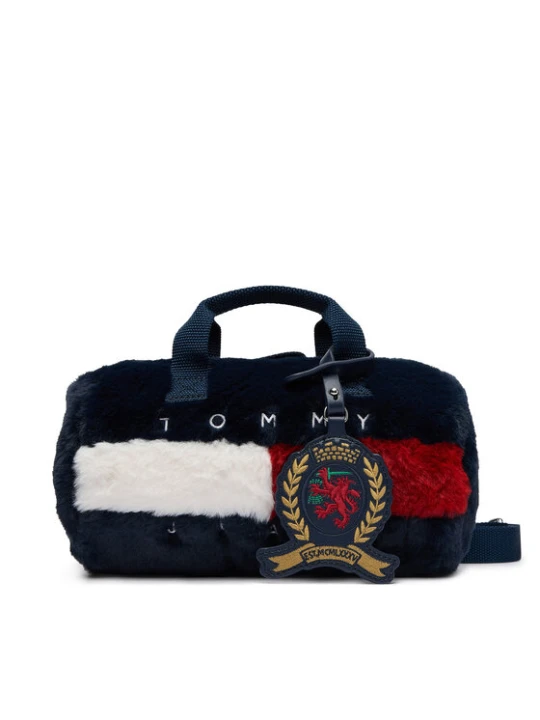 Zdjęcie produktu Tommy Jeans Torebka Tjw Archive Fur Micro Duffle AW0AW19080 Granatowy