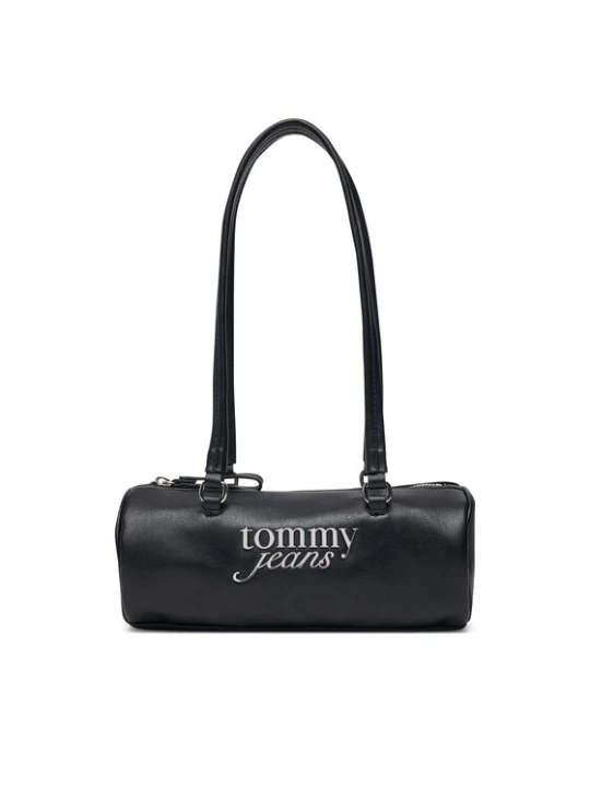 Zdjęcie produktu Tommy Jeans Torebka Tjw Bold Script Shoulder Barrel AW0AW19055 Czarny