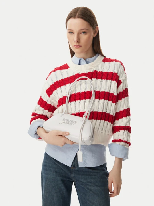 Zdjęcie produktu Tommy Jeans Torebka Tjw Bold Shoulder Bag AW0AW18787 Biały
