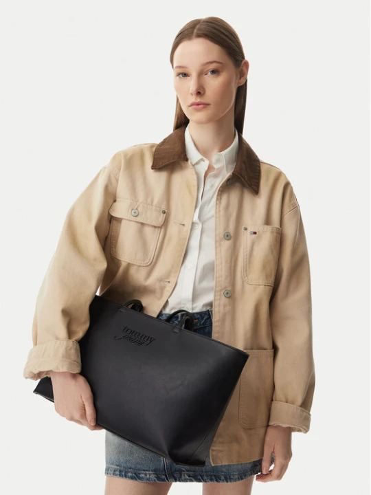Zdjęcie produktu Tommy Jeans Torebka Tjw Must Tote AW0AW18772 Czarny