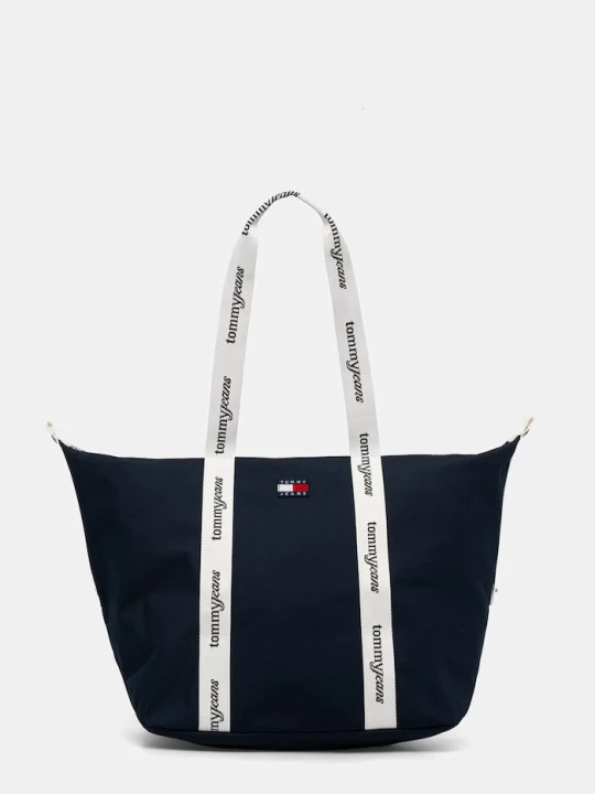 Zdjęcie produktu Tommy Jeans torebka tote damska granatowy