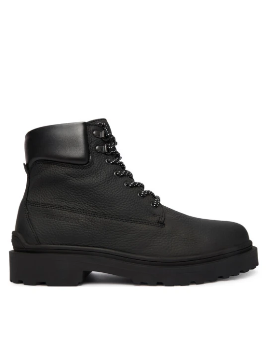 Zdjęcie produktu Tommy Jeans Trzewiki Tjm Lace Up Boot Leather EM0EM01629 Czarny