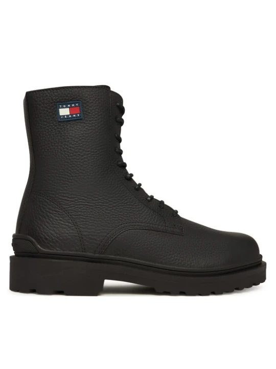 Zdjęcie produktu Tommy Jeans Trzewiki Tjm Lace Up Tumbled High EM0EM01631 Czarny