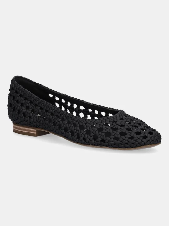 Zdjęcie produktu Toms baleriny BLACK WOVEN BASKET