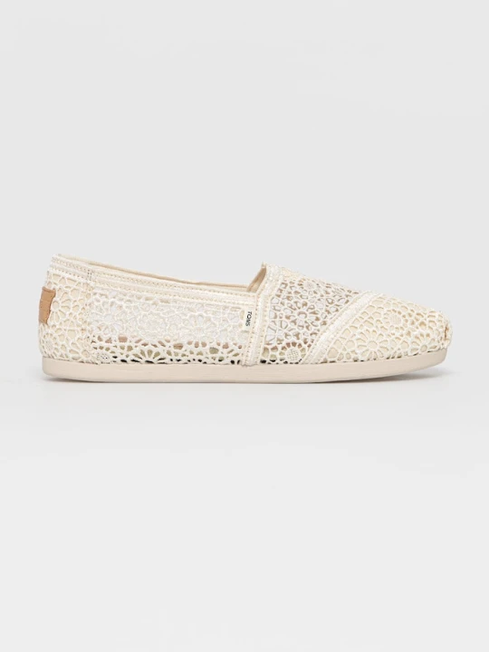 Zdjęcie produktu Toms Espadryle Moroccan Crochet Alpargata beżowy