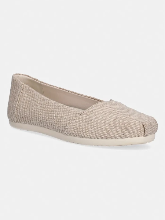 Zdjęcie produktu Toms espadryle na płaskim obcasie damskie ALPARGATA BALLET beżowy