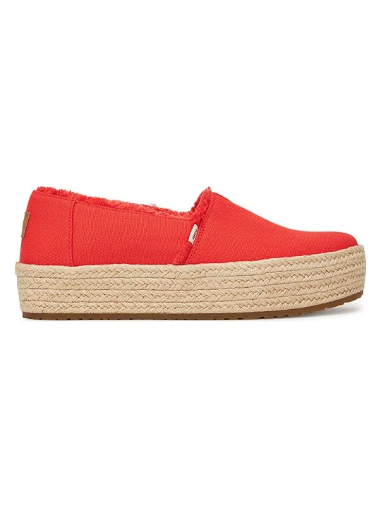Zdjęcie produktu TOMS Espadryle w kolorze czerwonym rozmiar: 41
