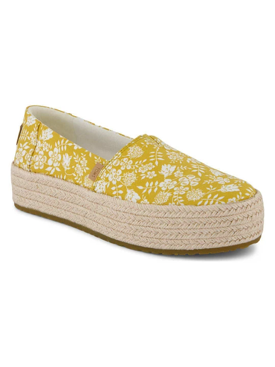 Zdjęcie produktu TOMS Espadryle w kolorze żółtym rozmiar: 38, 5