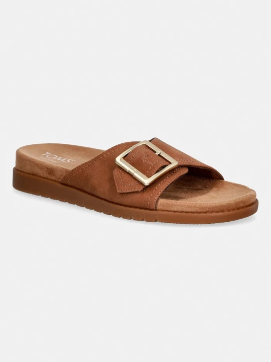 Zdjęcie produktu Toms klapki damskie MARIN SLIDE brązowy
