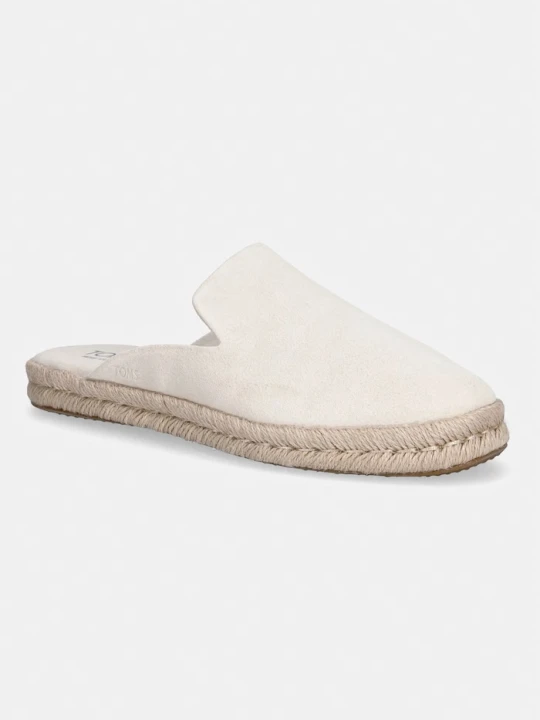 Zdjęcie produktu Toms klapki damskie zamszowe LIGHT SAND SUEDE beżowy