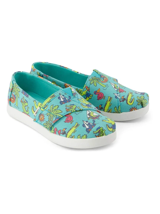 Zdjęcie produktu TOMS Slippersy w kolorze turkusowo-zielonym rozmiar: 35