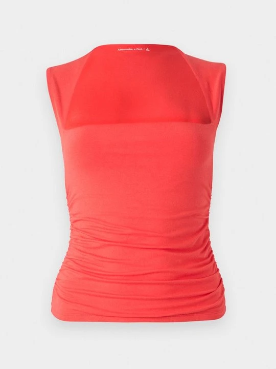 Zdjęcie produktu Top Abercrombie & Fitch ciemnoczerwony