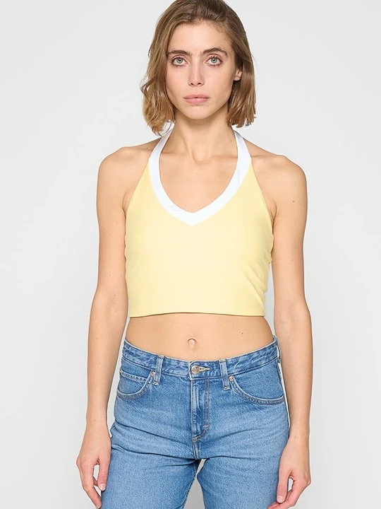 Zdjęcie produktu Top Abercrombie & Fitch jasnożółty