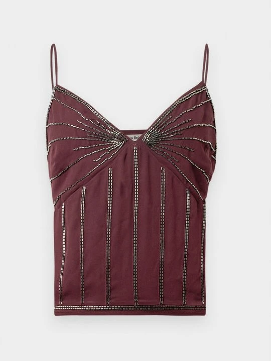 Zdjęcie produktu Top Abercrombie & Fitch bordowy