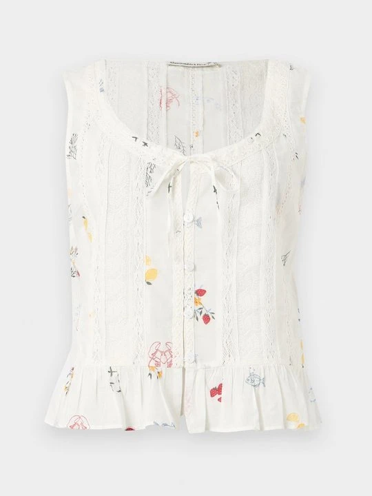 Zdjęcie produktu Top Abercrombie & Fitch biały