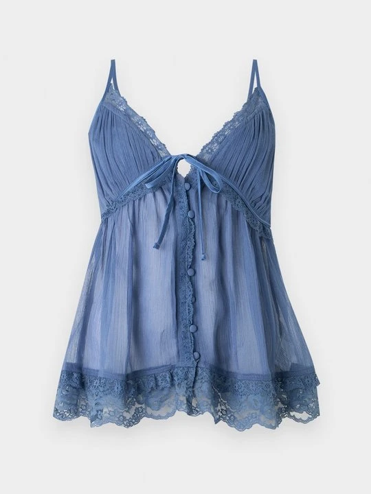 Zdjęcie produktu Top Abercrombie & Fitch niebieski