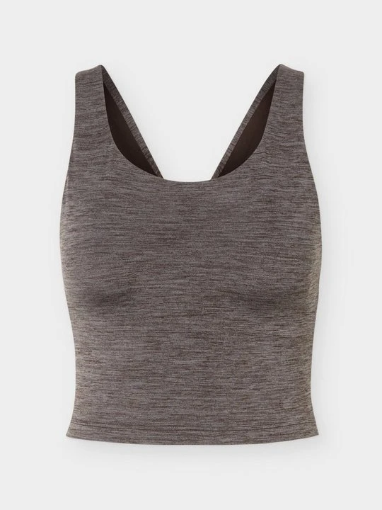Zdjęcie produktu Top Adidas ciemnobrązowy melanż