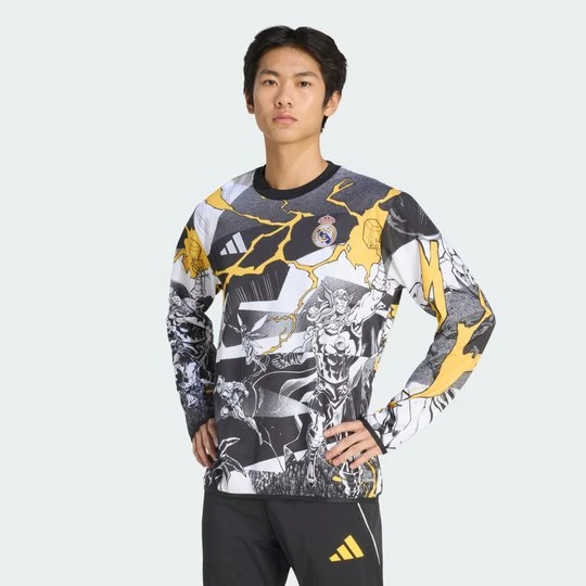 Zdjęcie produktu Top adidas Real Madrid Avengers 25 / 26 Pre-Match Warm biały